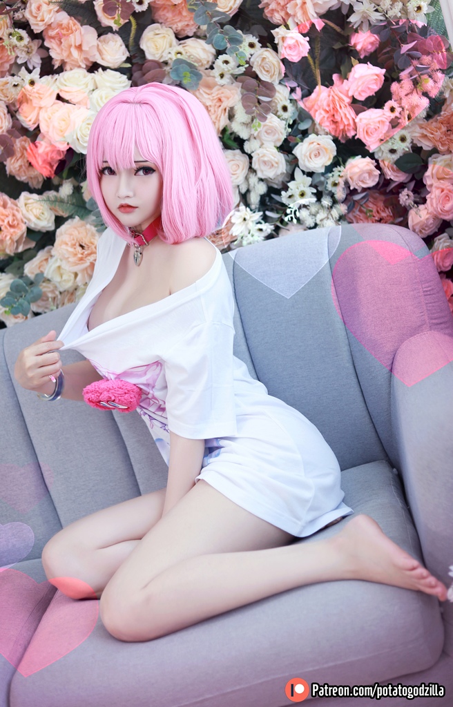 Potato Godzilla Riamu Yumemi Set Cosplay Leaked Celeb Jihad