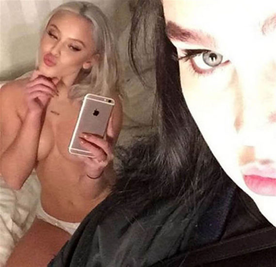 Zara Larsson topless pic leaked