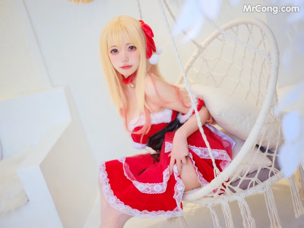 Coser@黏黏团子兔: 喜多川海梦圣诞 (15 photos)