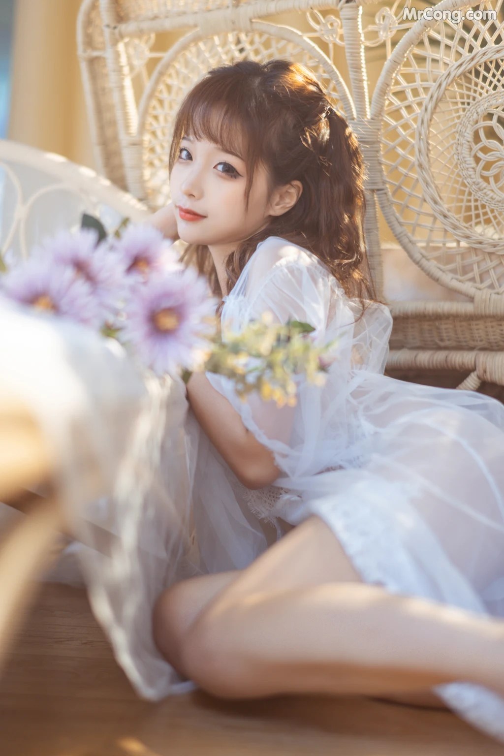 Coser@蠢沫沫 (chunmomo) Vol.111: 轻纱 (31 photos)