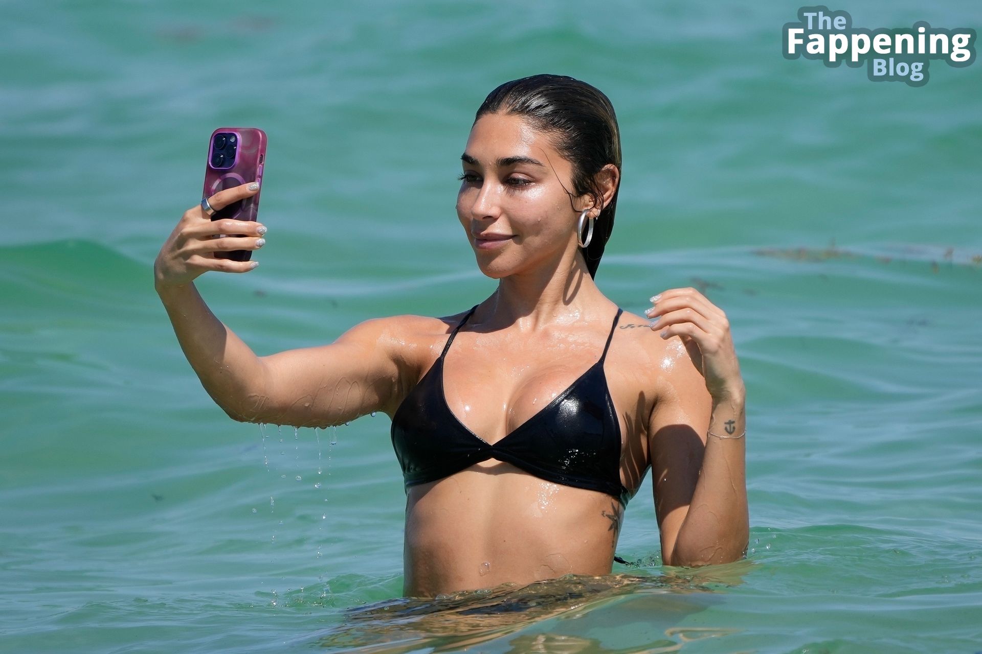 Chantel Jeffries Goes for a Dip in the Ocean in Miami (26 Photos)