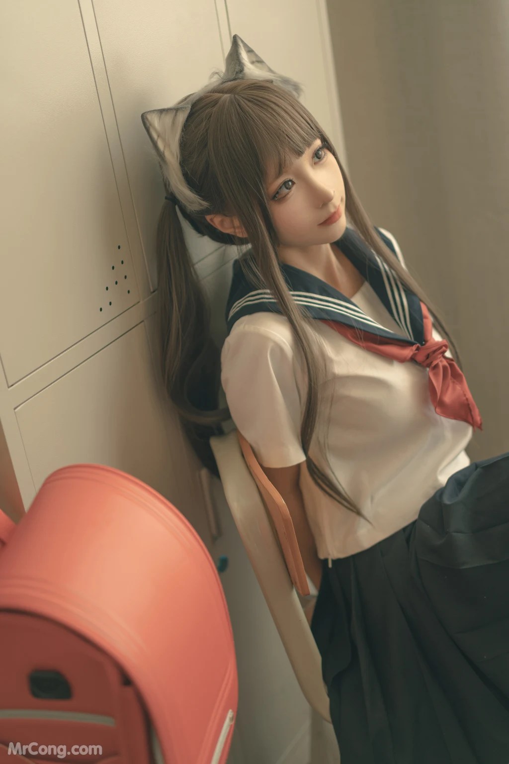 Coser@蠢沫沫 (chunmomo) Vol.137: 放学后 (130 photos)