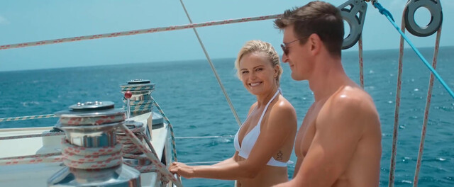 Malin Akerman sexy, Connie Nielsen sexy - A Week in Paradise (2022)